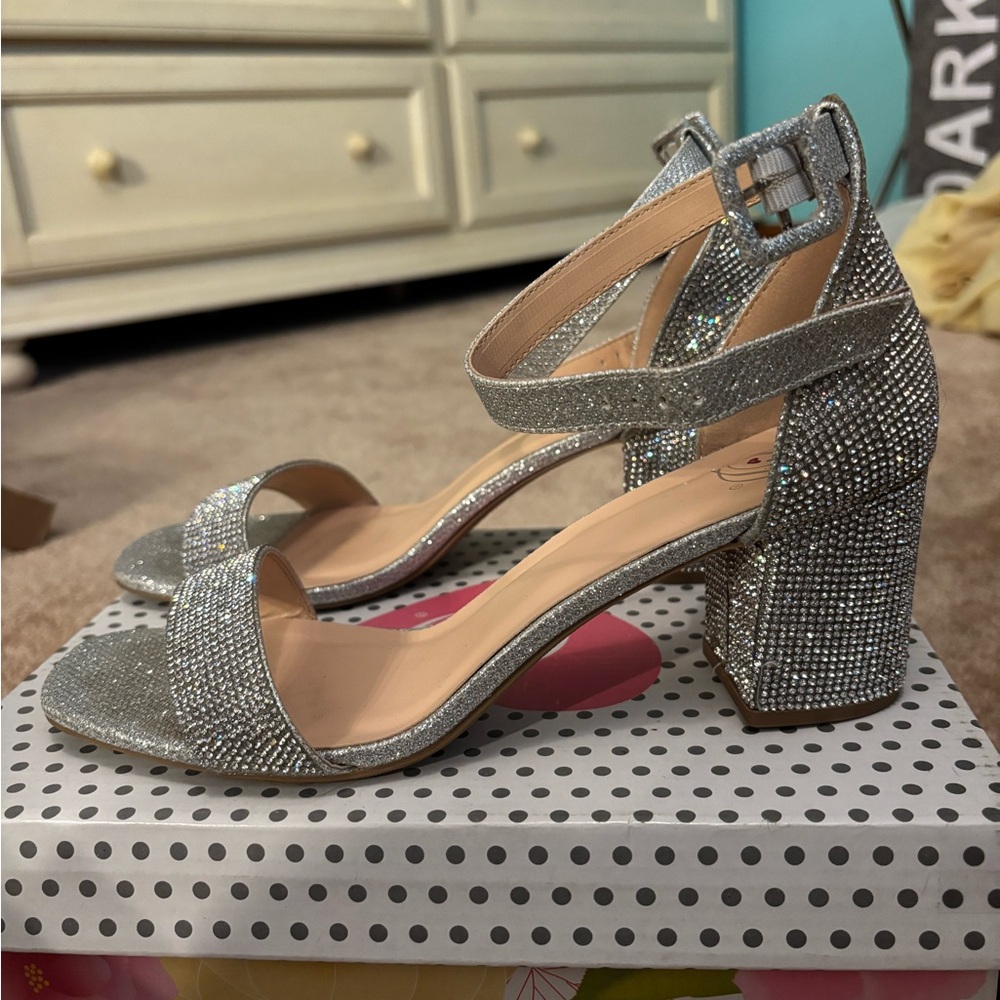 Sparkly Women's Block Heels